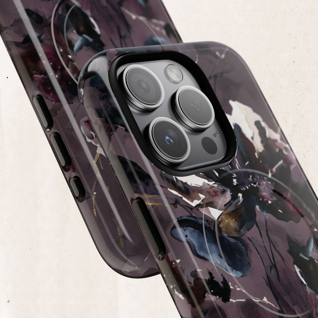 Floral Noir Magnetic Phone Case