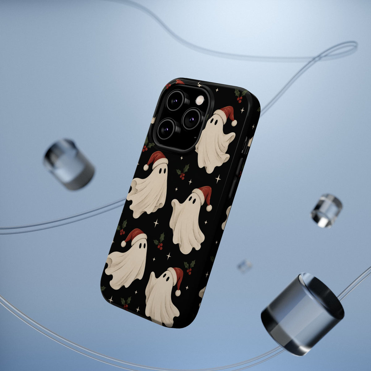 Christmas Ghost iPhone Case, alternate view