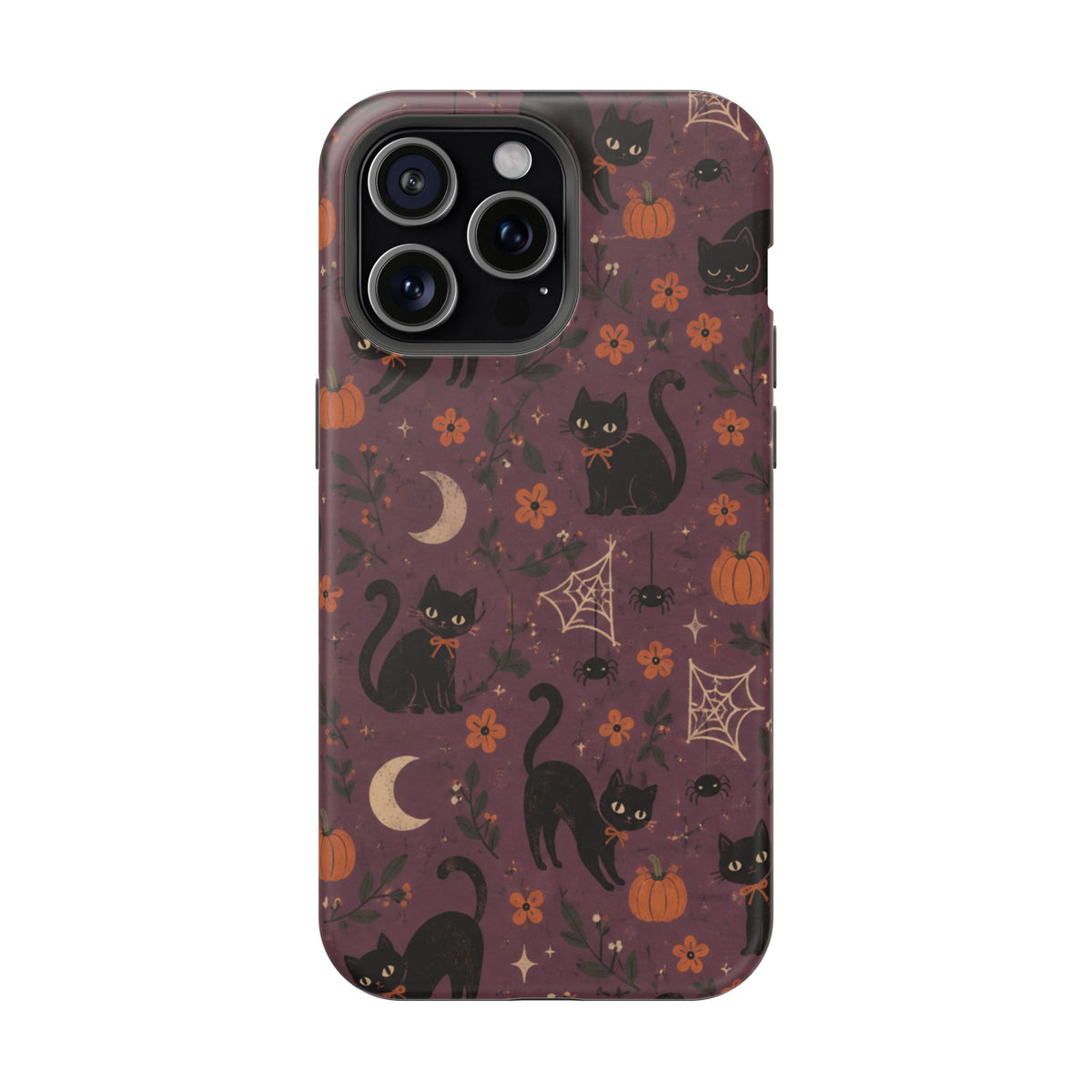 Halloween Black Cat MagSafe Phone Case, alternate view