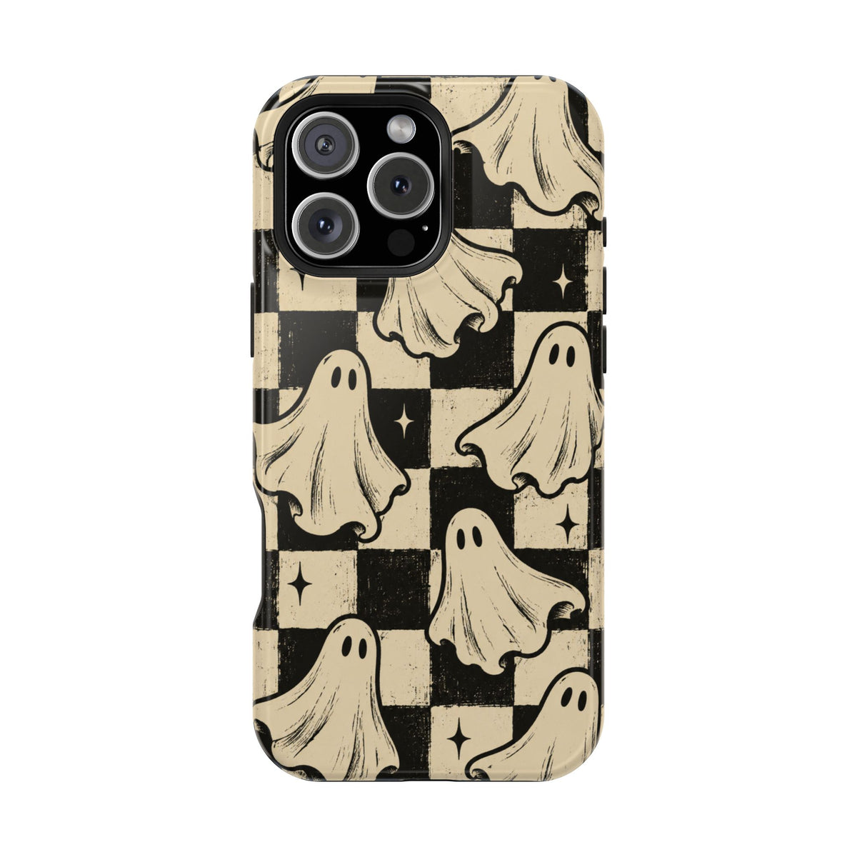 Ghost Checker Magnetic Phone Case, alternate view