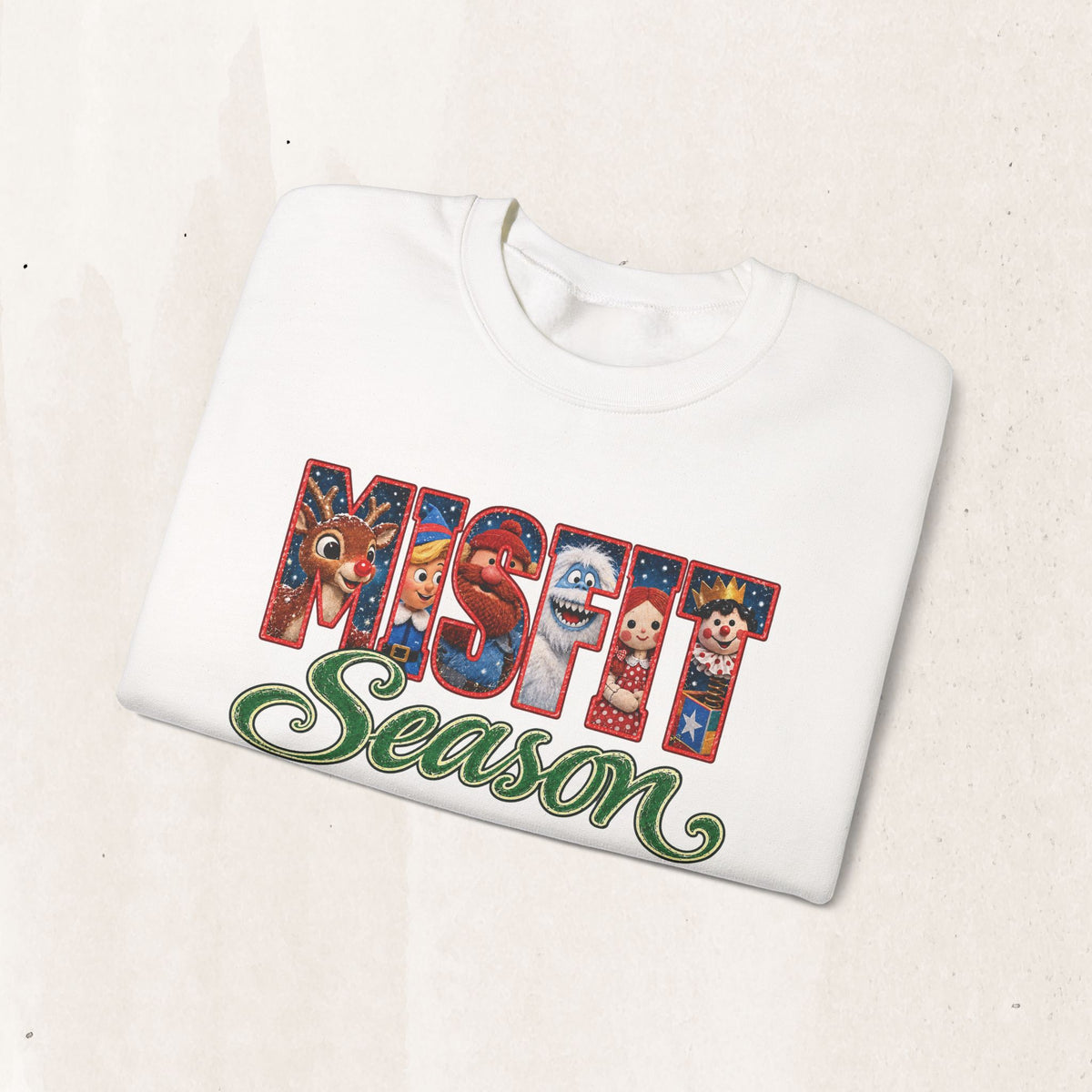 Rudolph "Misfit Season" Crewneck Sweatshirt