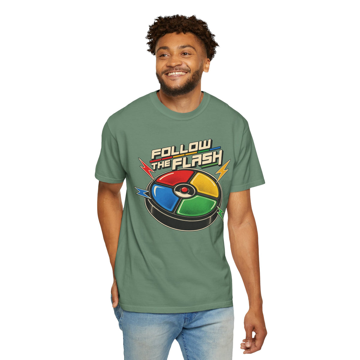 Follow The Flash Simon Graphic Tee