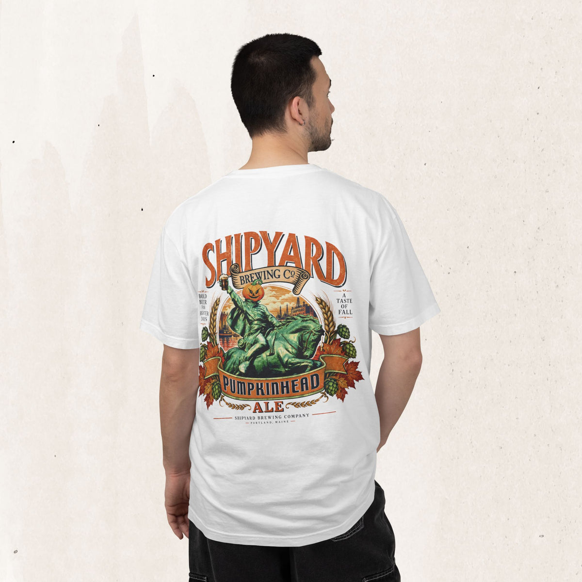 Shipyard Brewing Co Pumpkinhead Ale Tee