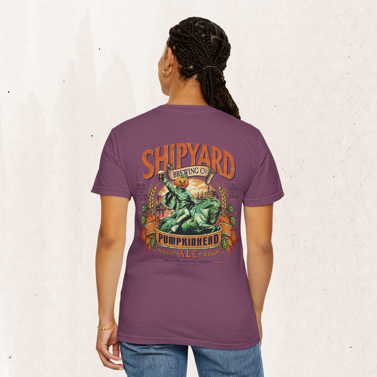 Shipyard Brewing Co Pumpkinhead Ale Tee