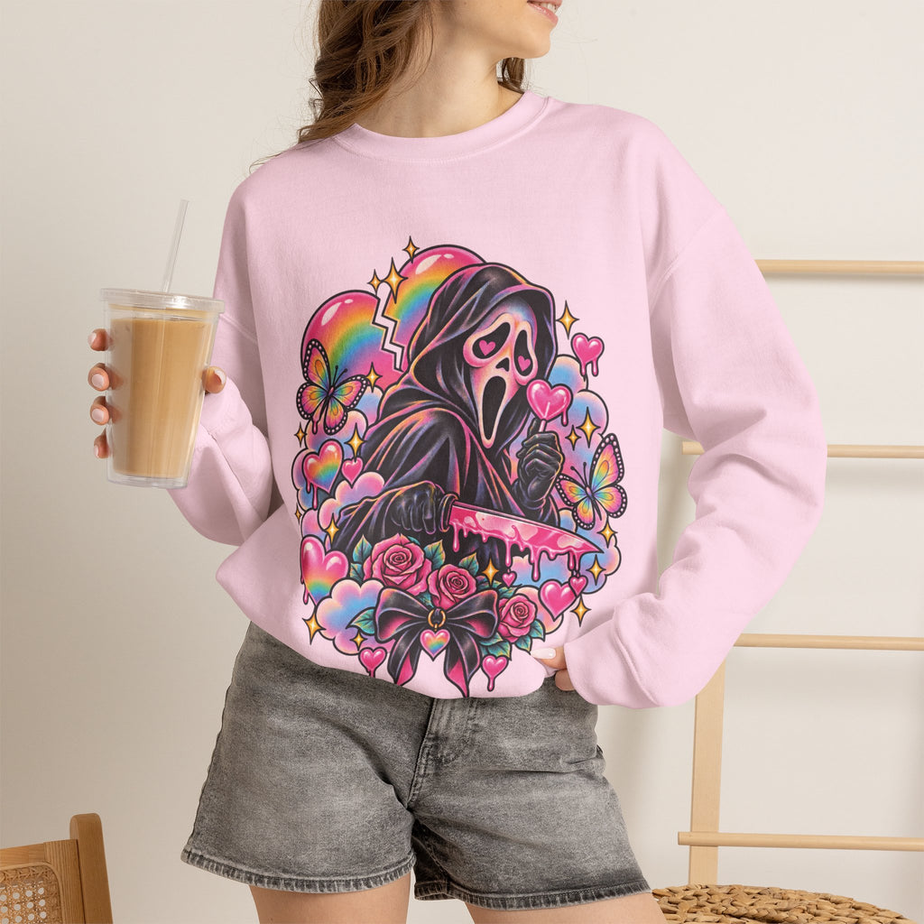 Ghostface Rainbow Crewneck Sweatshirt