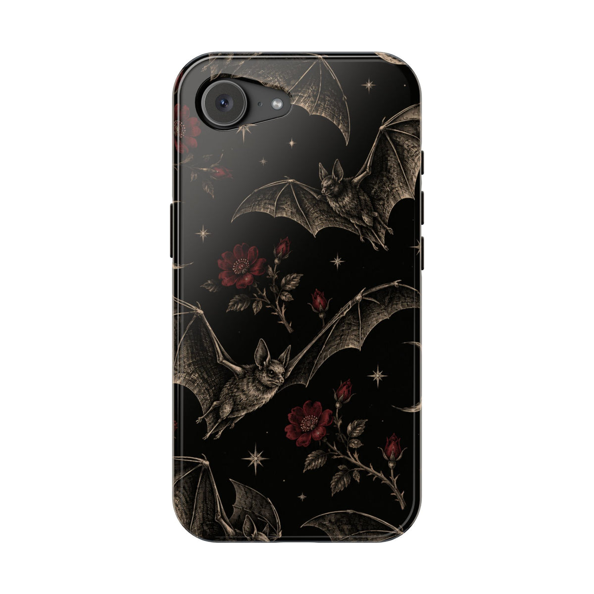 Gothic Bat & Moon Magnetic Phone Case, alternate view