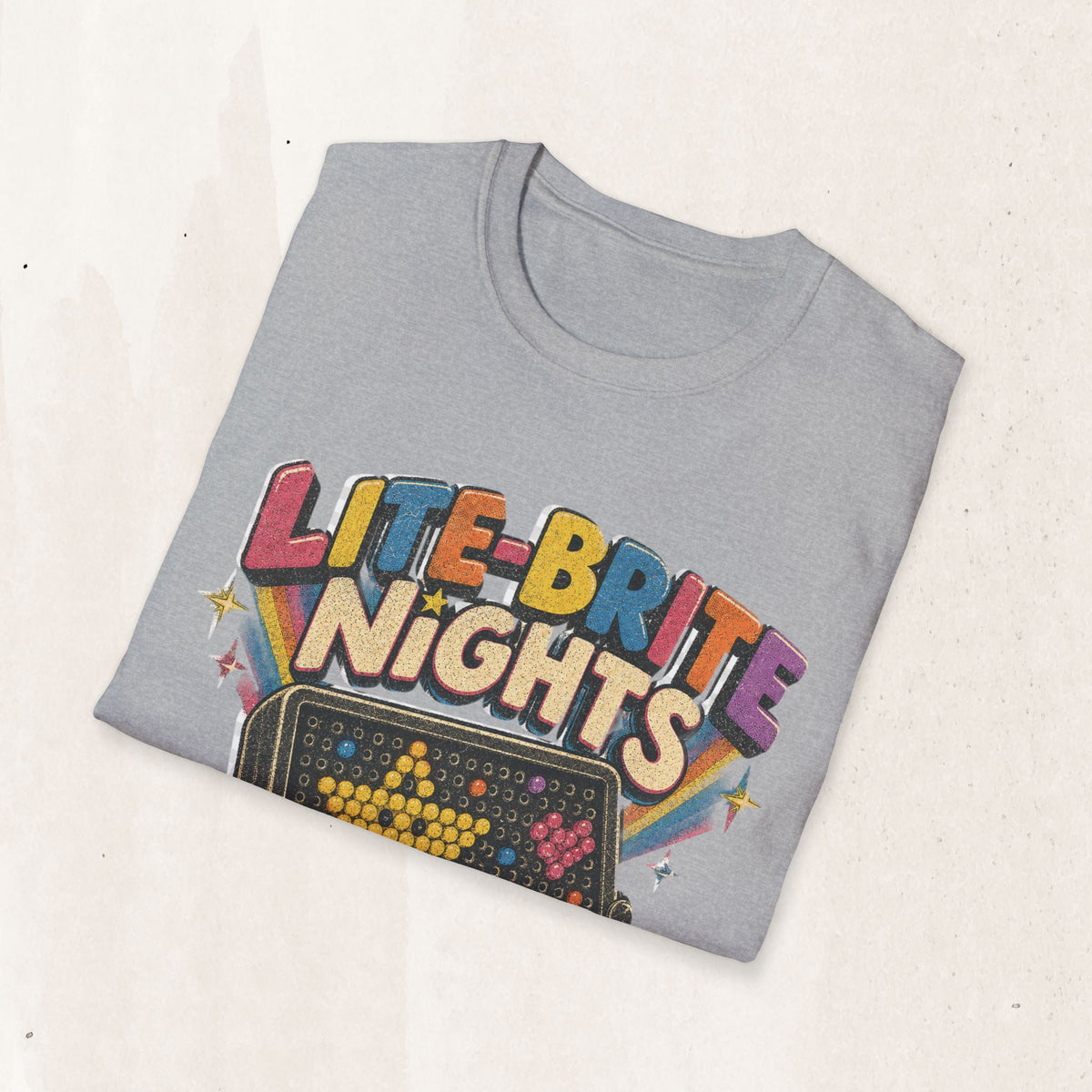 Lite-Brite Graphic Tee
