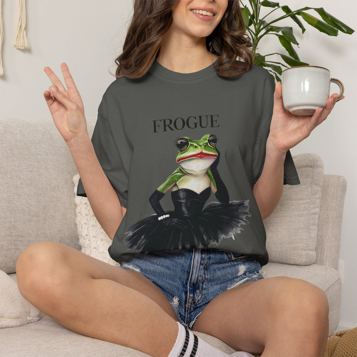 Frogue Ballerina Graphic Tee