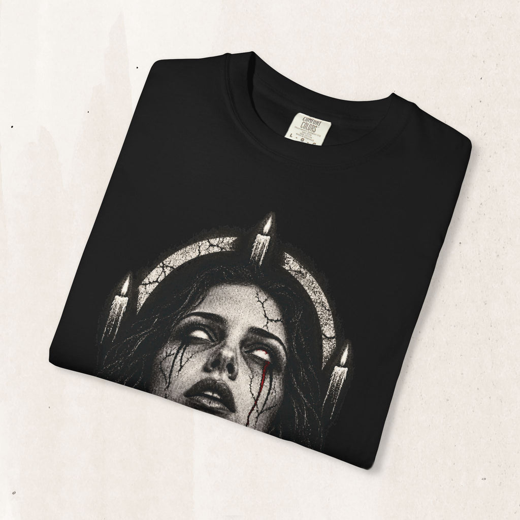 Gothic Portrait "Something Answered" Graphic Tee