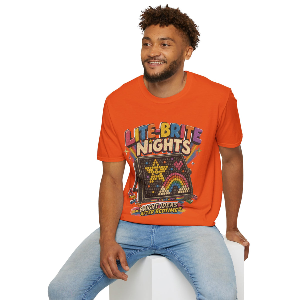 Lite-Brite Graphic Tee