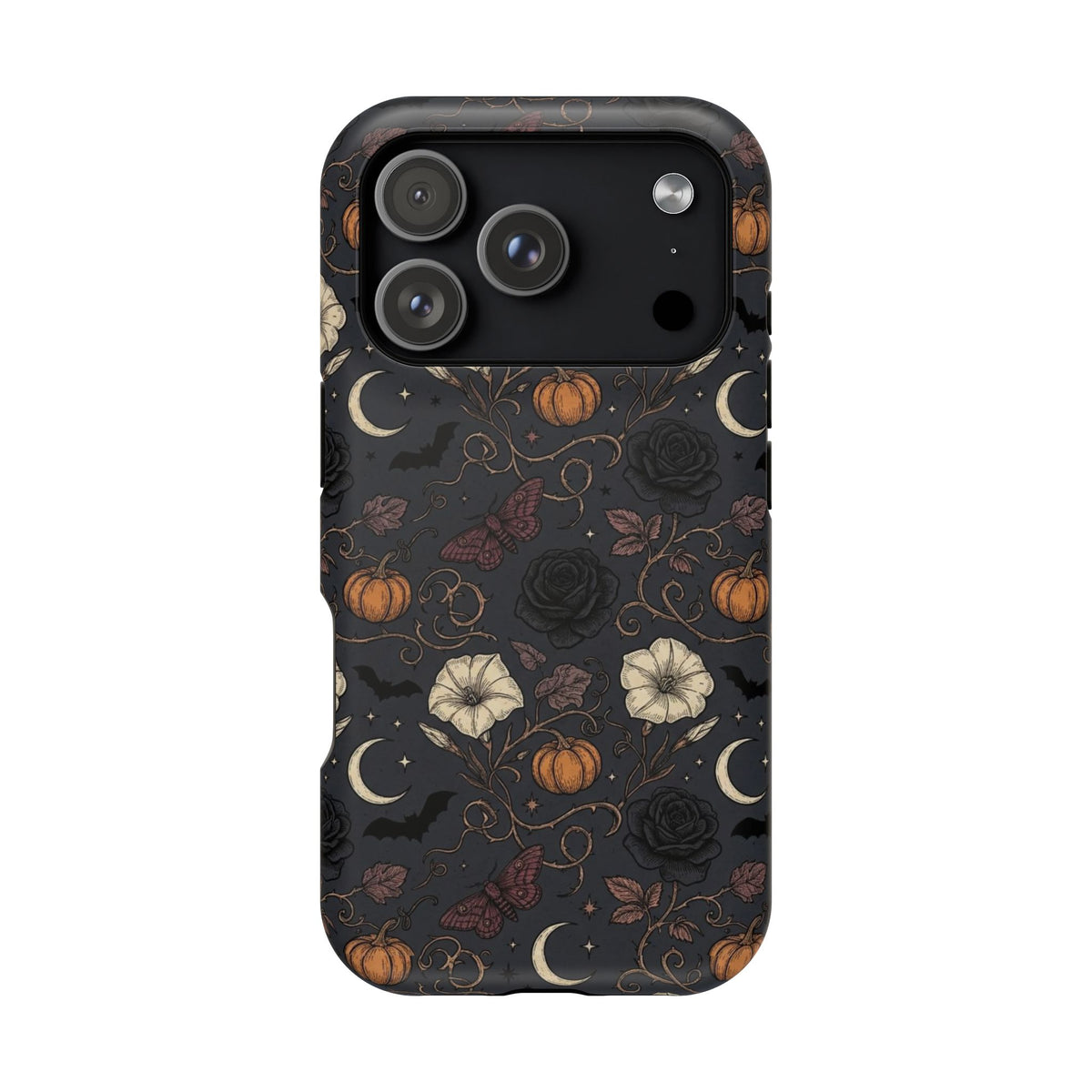 Halloween Floral Magnetic Phone Case, alternate view