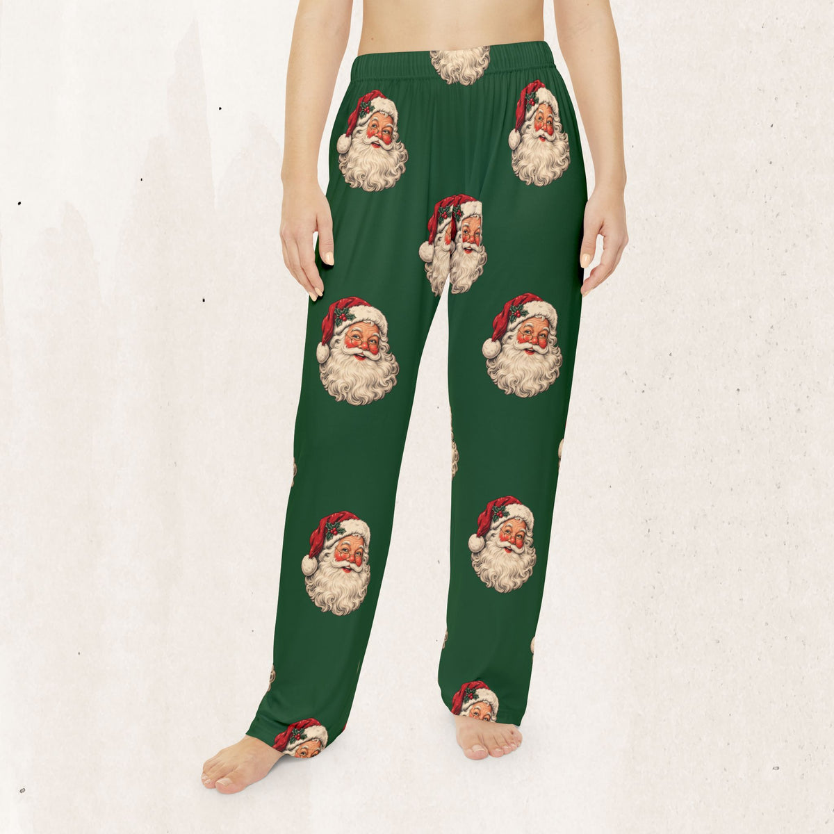 Santa Face Women's Pajama Pants