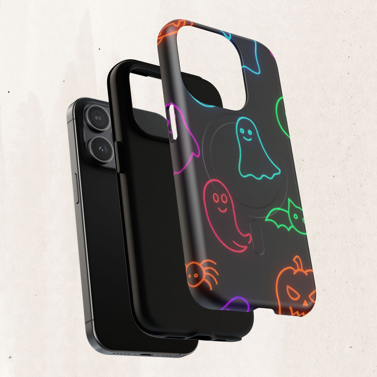 Neon Halloween Magnetic Phone Case