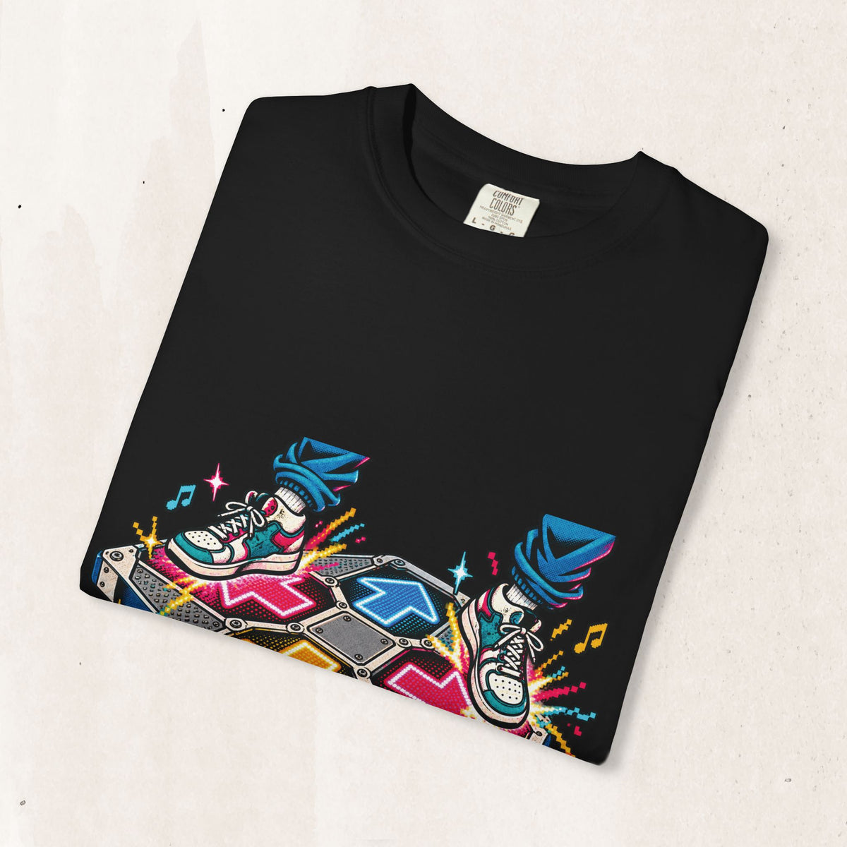 Retro Arcade DDR Game Tee