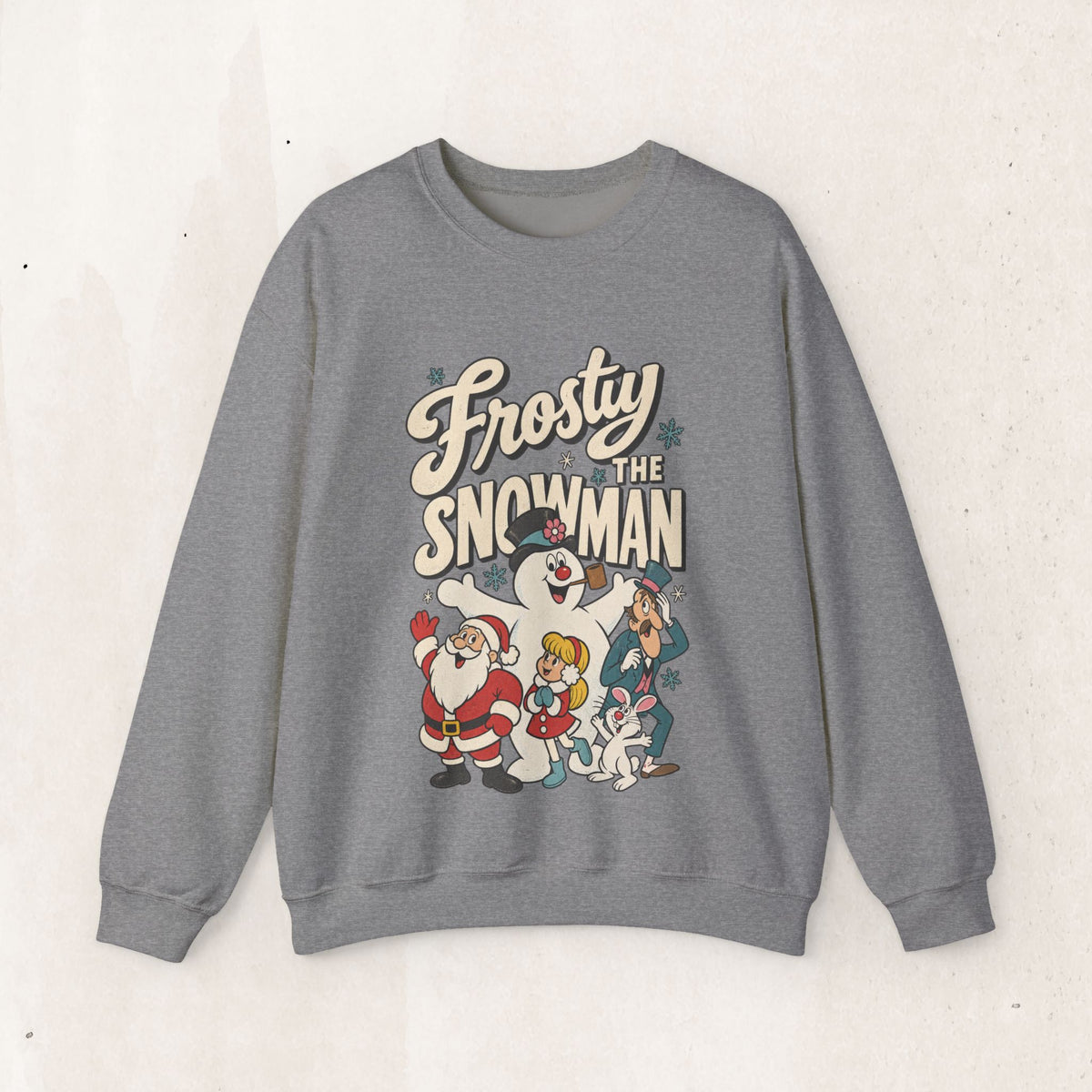 Frosty the Snowman Vintage Holiday Crewneck Sweatshirt