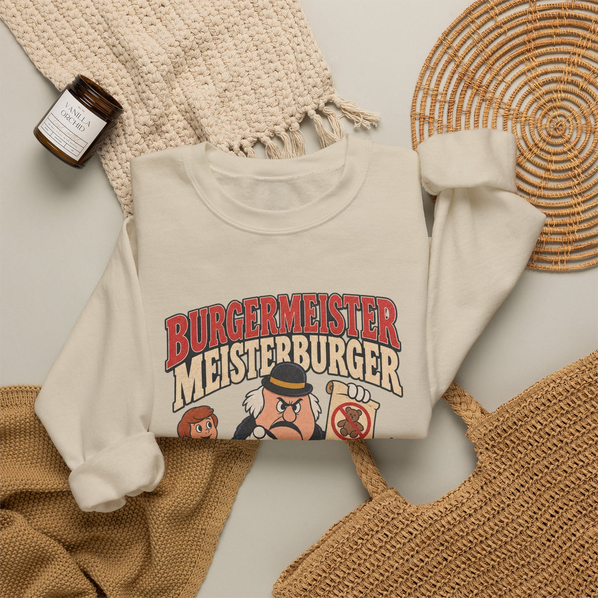 Meisterburger 'No Toys!' Crewneck Sweatshirt
