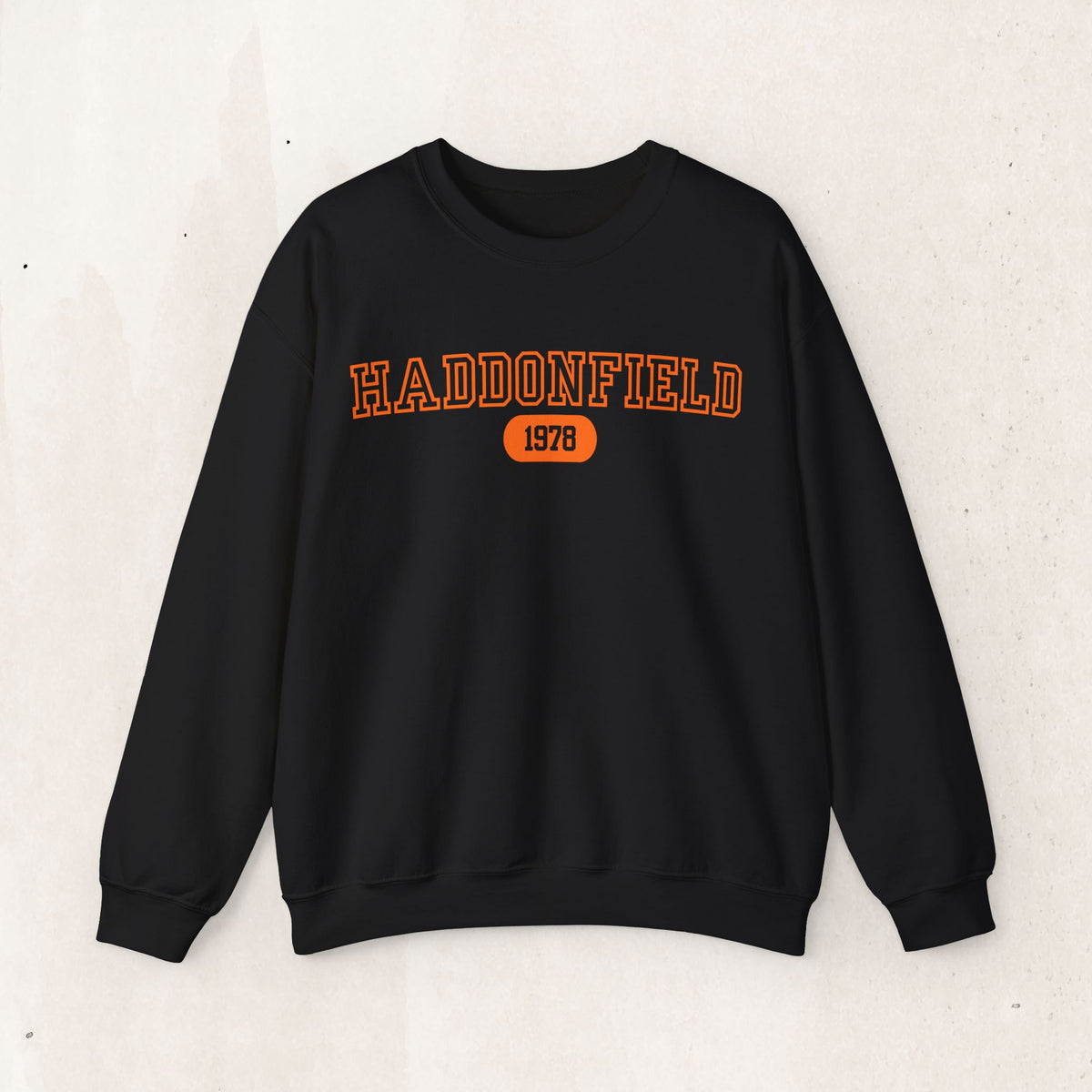 Haddonfield 1978 Halloween Sweatshirt – Black