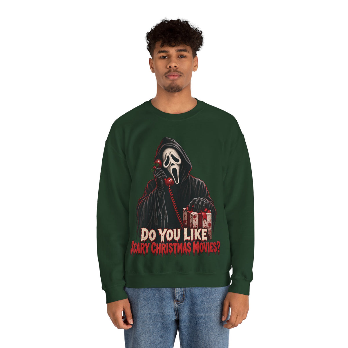 Ghostface "Do You Like Scary Movies?" Crewneck Sweatshirt