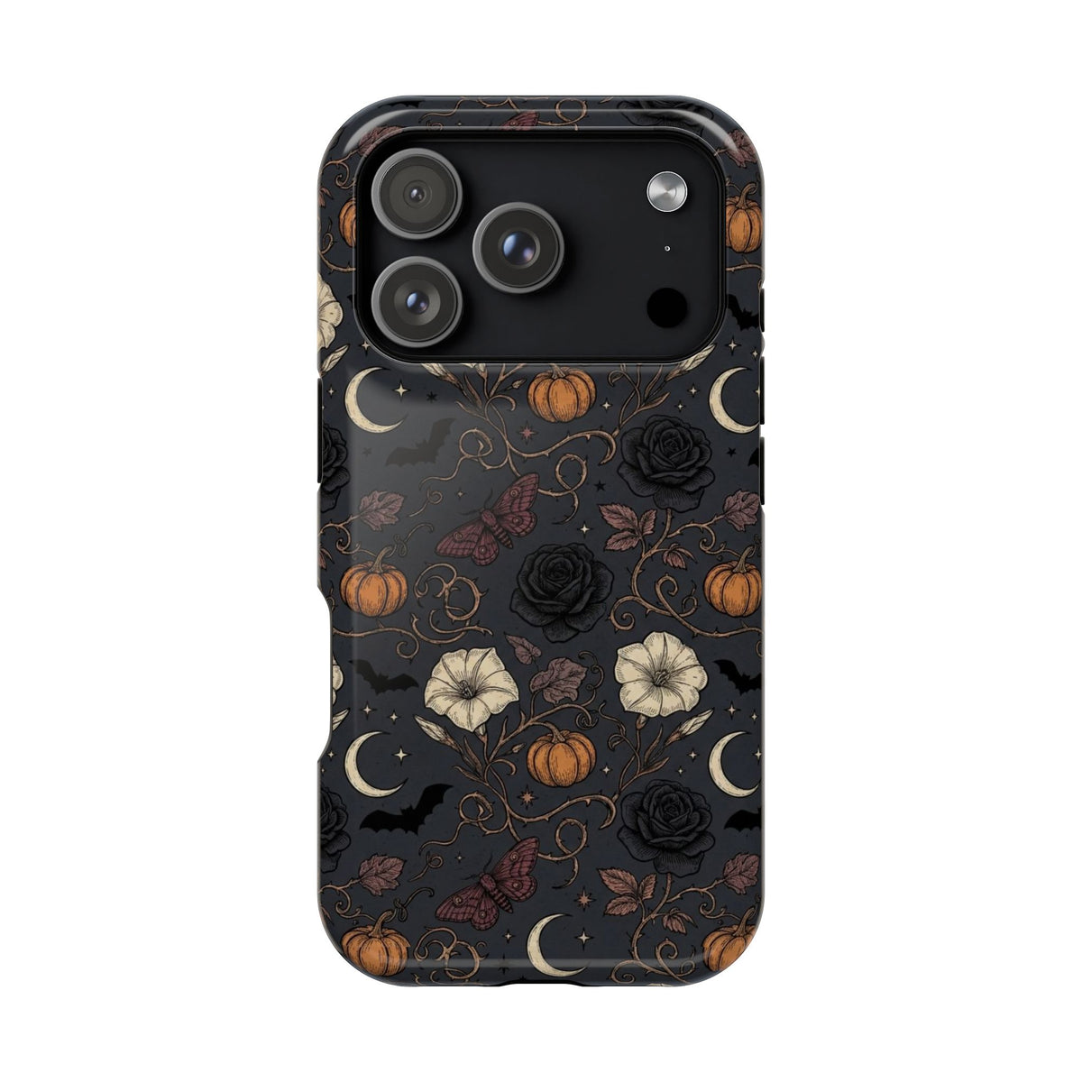 Halloween Floral Magnetic Phone Case, alternate view