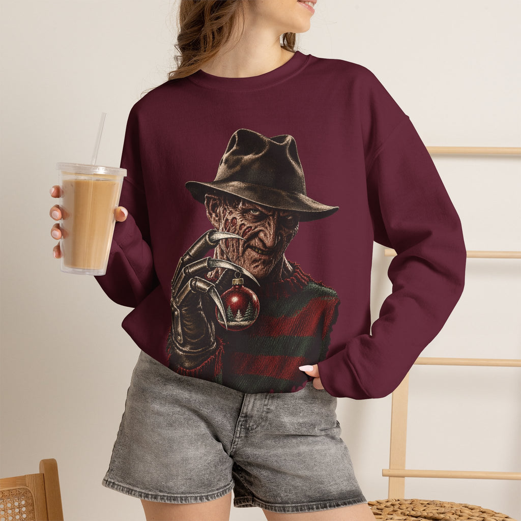 Freddy Krueger Christmas Crewneck Sweatshirt