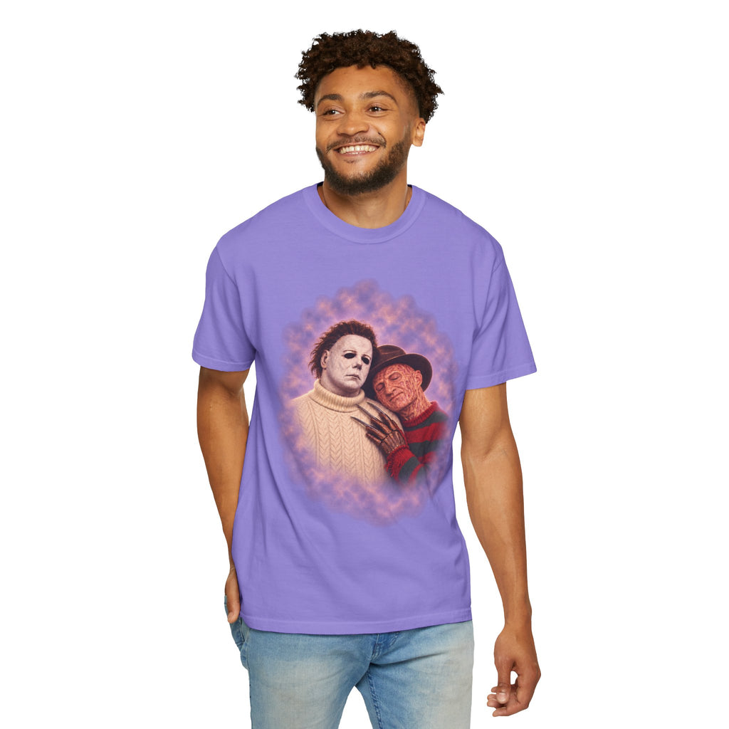 Michael Myers & Freddy Kreuger 80's Portrait Tee