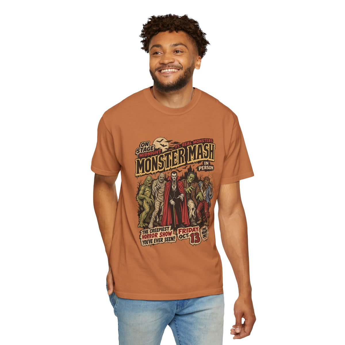 Monster Mash Vintage Horror Tee