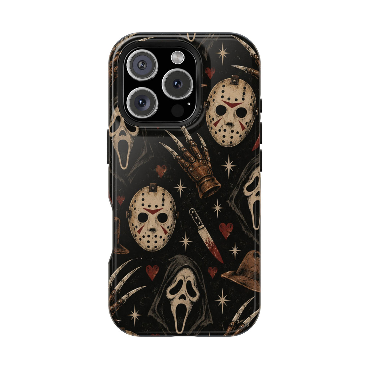 Horror Icons Magnetic Phone Case, alternate view