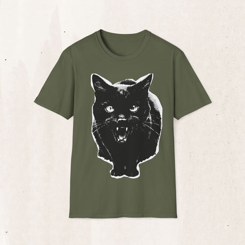 Black Cat Graphic Tee
