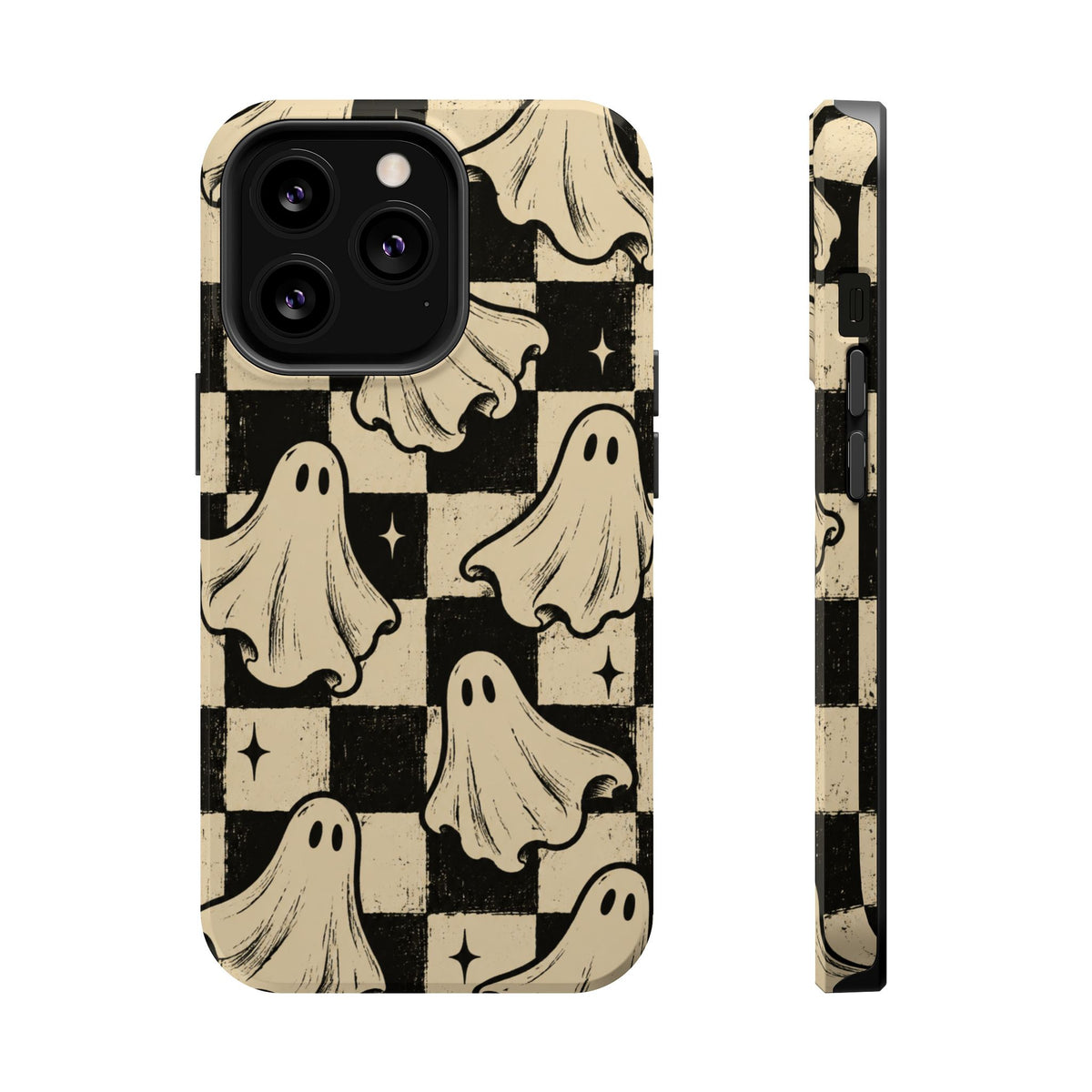 Ghost Checker Magnetic Phone Case, alternate view
