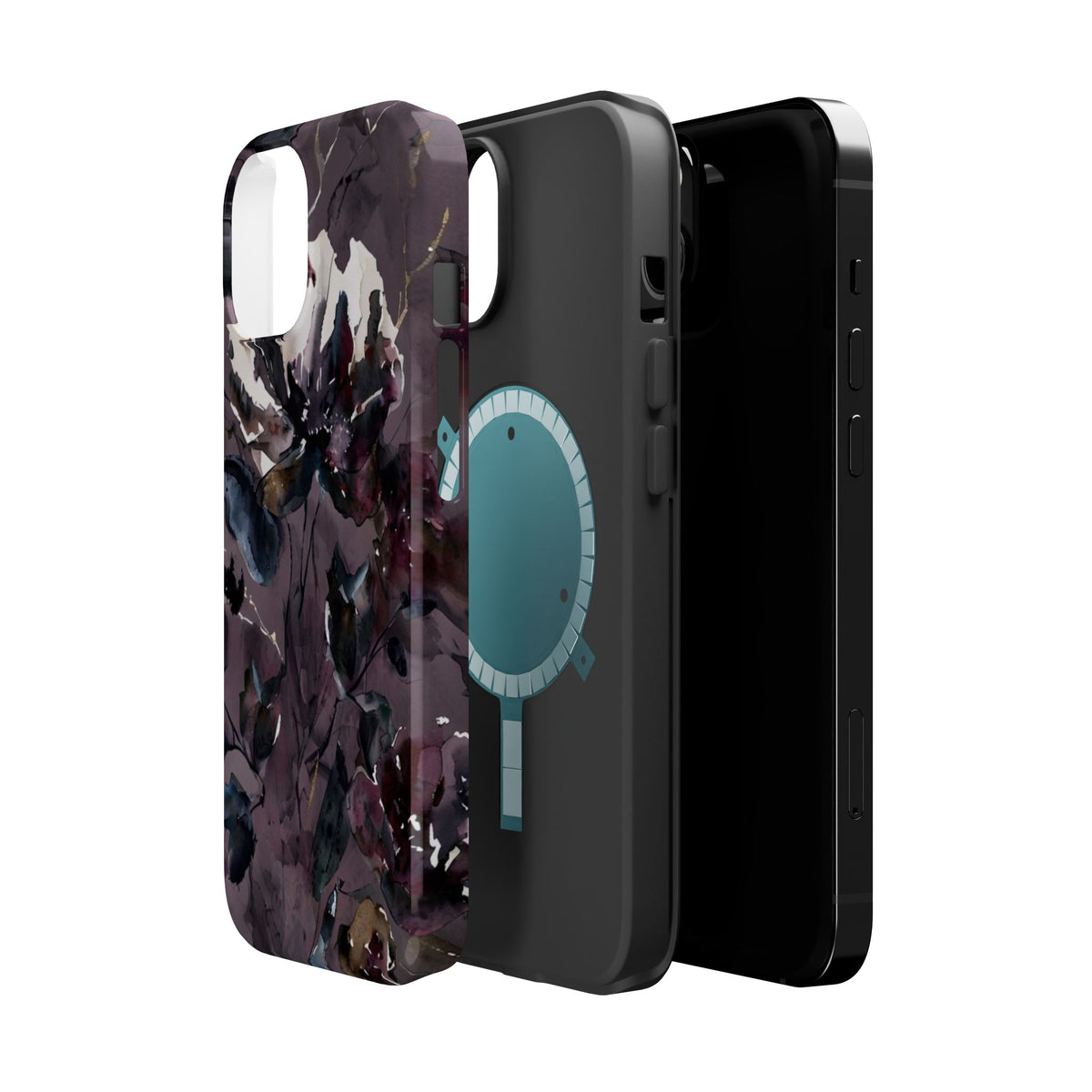 Floral Magnetic Phone Case, alternate view