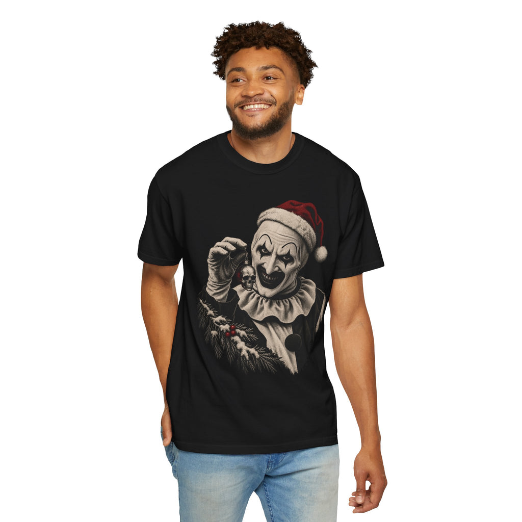 Terrifier Art The Clown Christmas Tee