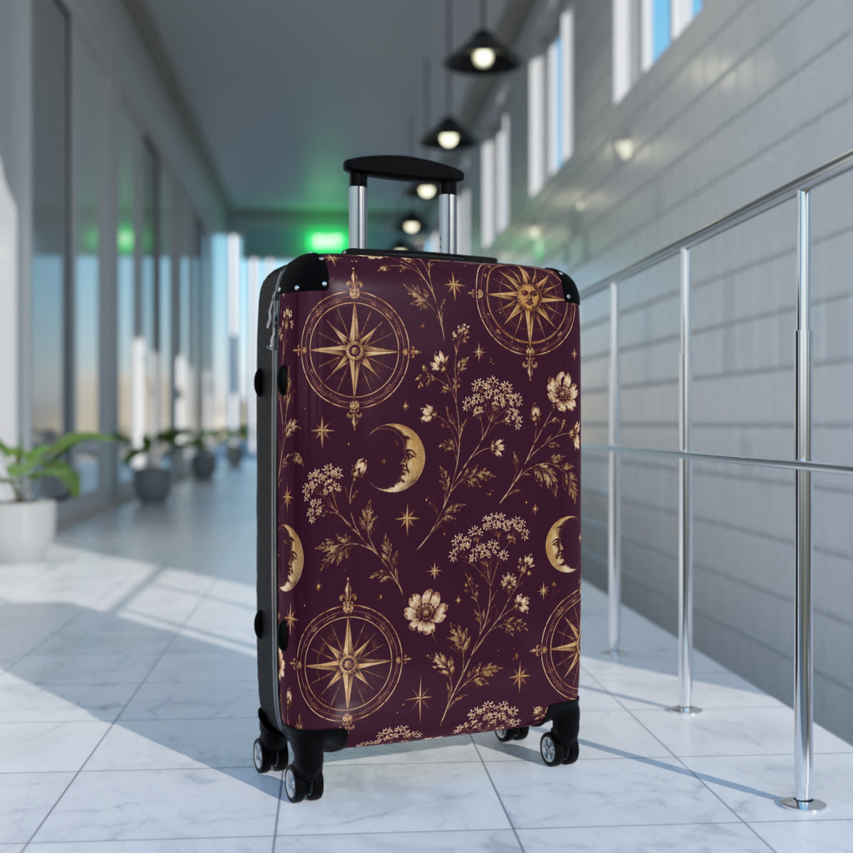 Celestial Compass Travel Luggage