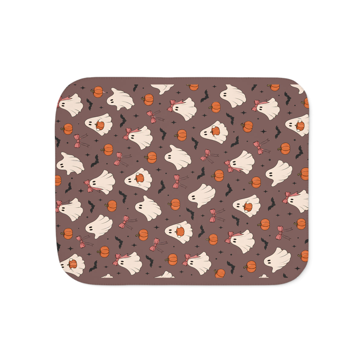 Autumn Ghosts Sherpa Blanket