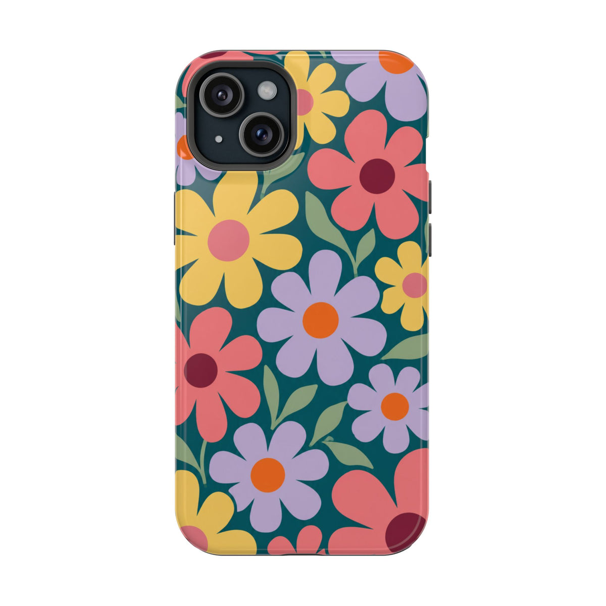 Retro Floral Phone Case, alternate view