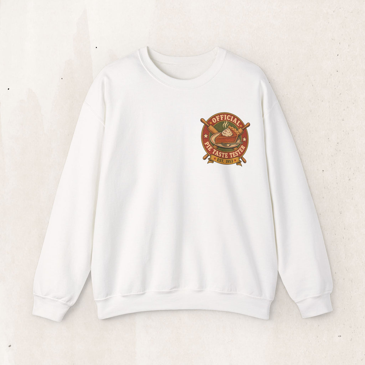 Official Taste Tester Sweatshirt, Funny Foodie Crewneck