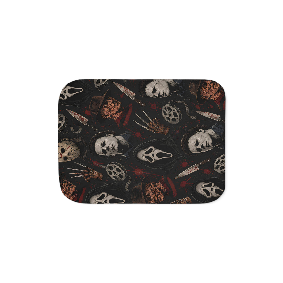 Horror Icons Sherpa Blanket