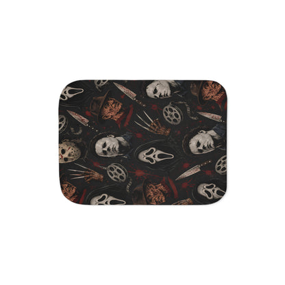 Horror Icons Sherpa Blanket