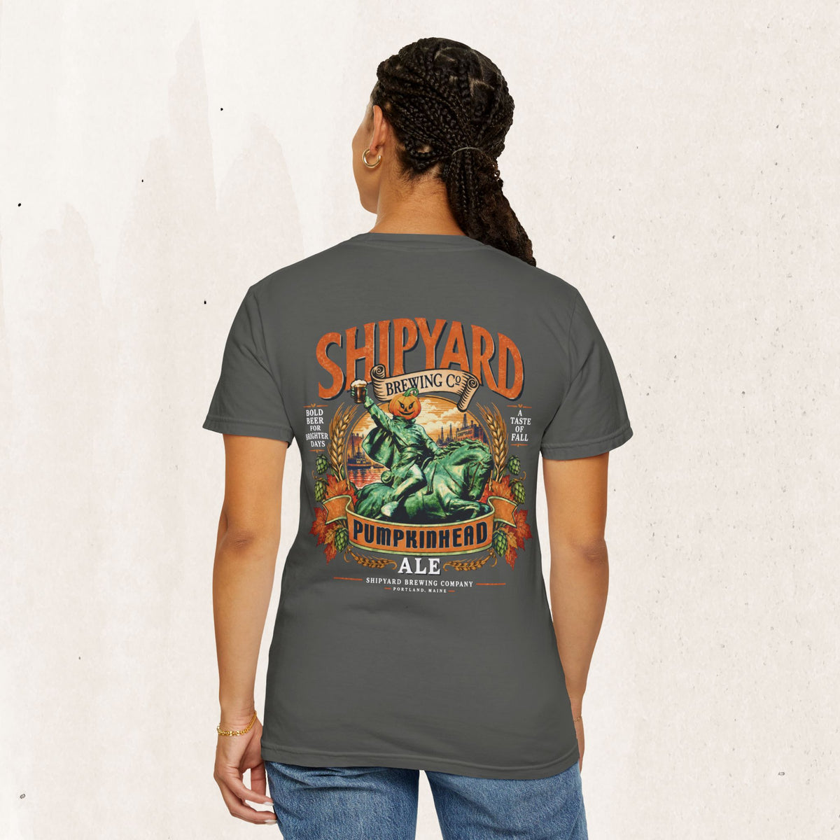 Shipyard Brewing Co Pumpkinhead Ale Tee