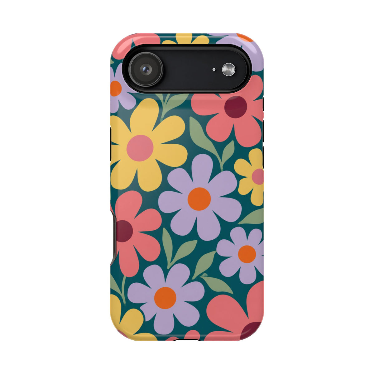Retro Floral Phone Case, alternate view