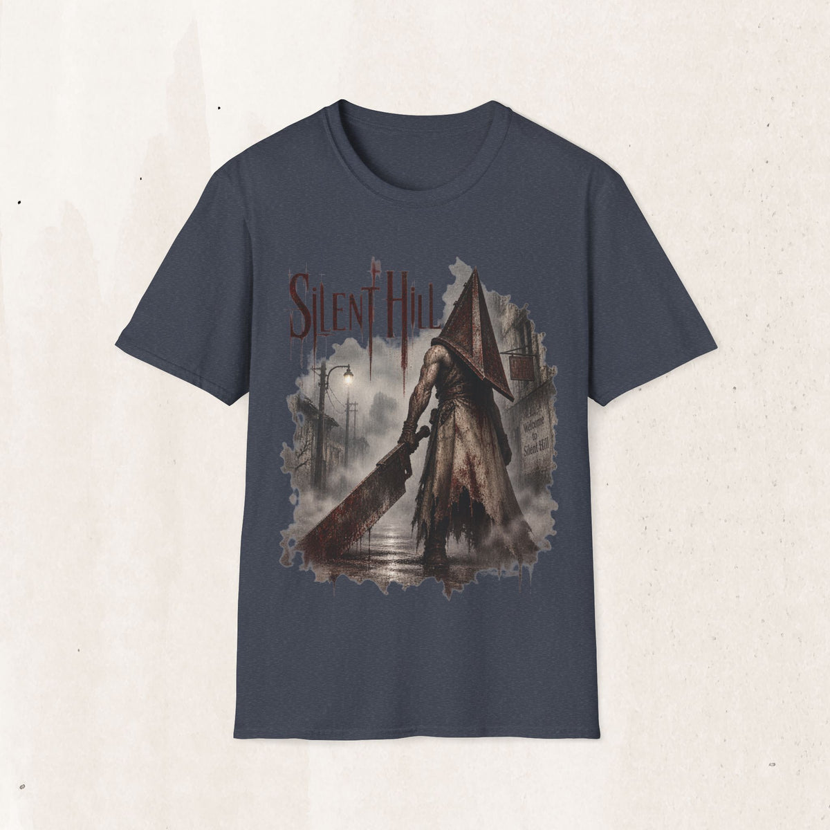 Silent Hill Graphic T‑Shirt — Pyramid Head Horror Tee
