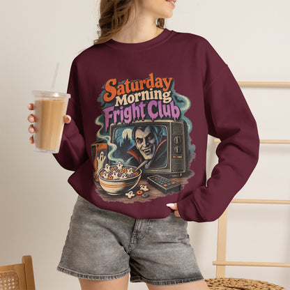 Saturday Morning Fright Club Crewneck Sweatshirt