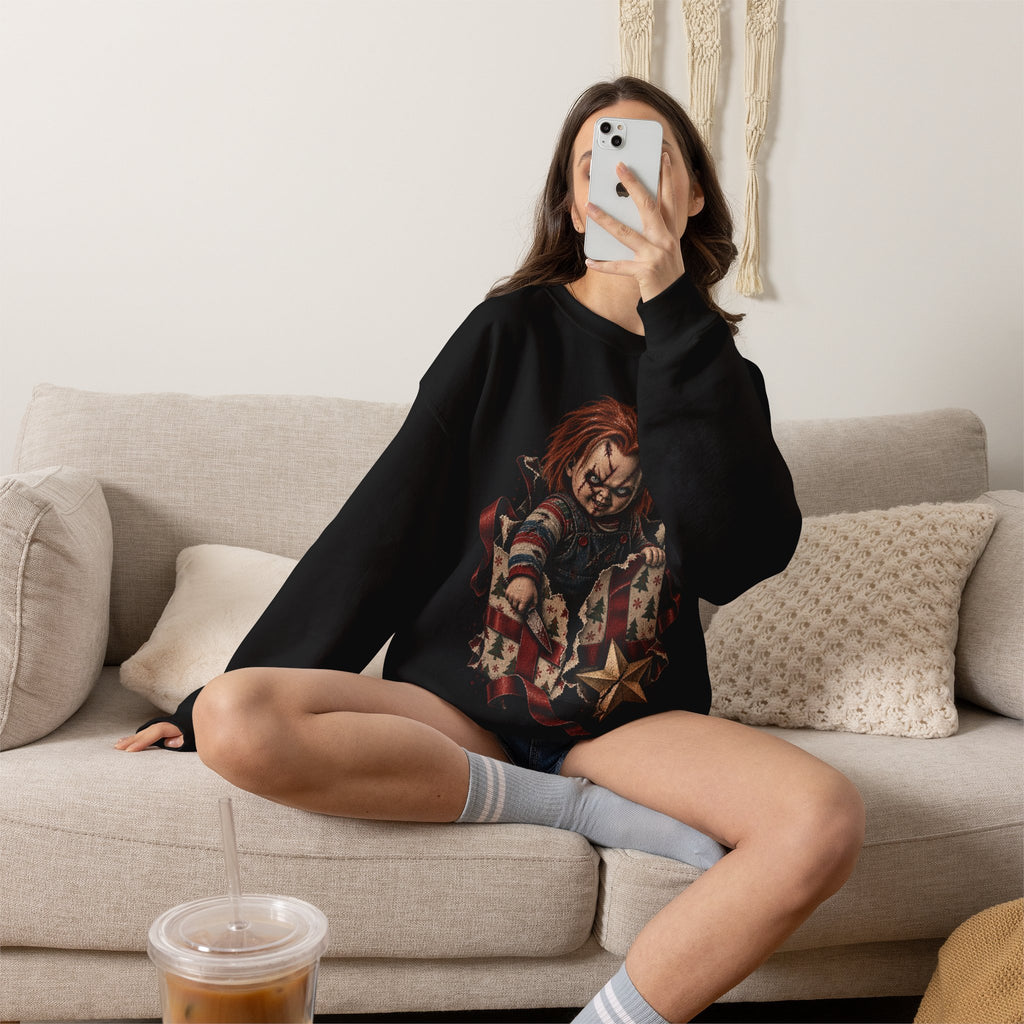 Chucky Christmas Crewneck Sweatshirt
