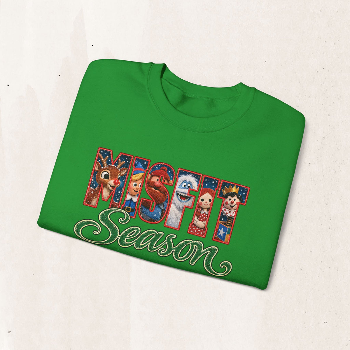 Rudolph "Misfit Season" Crewneck Sweatshirt