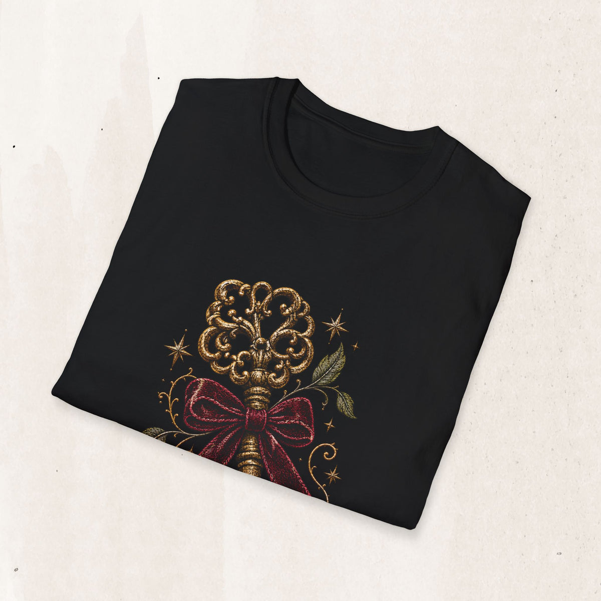 Vintage Ornate Skeleton Key Tee