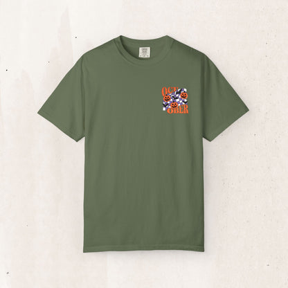 Embroidered Retro "October" Halloween Tee