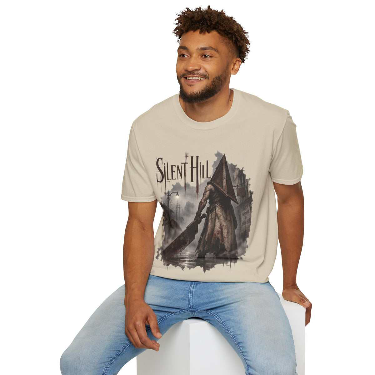 Silent Hill Graphic T‑Shirt — Pyramid Head Horror Tee