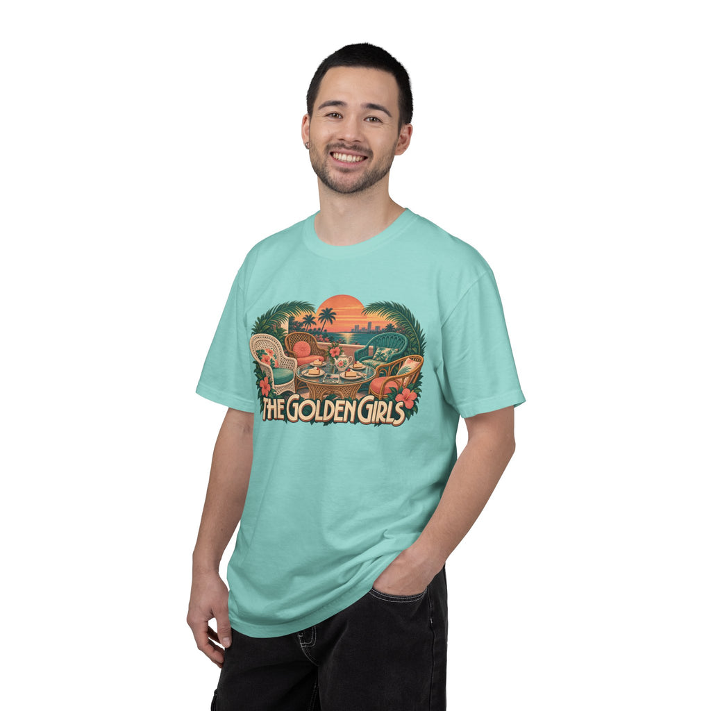 Golden Girls Retro Sunset Tee