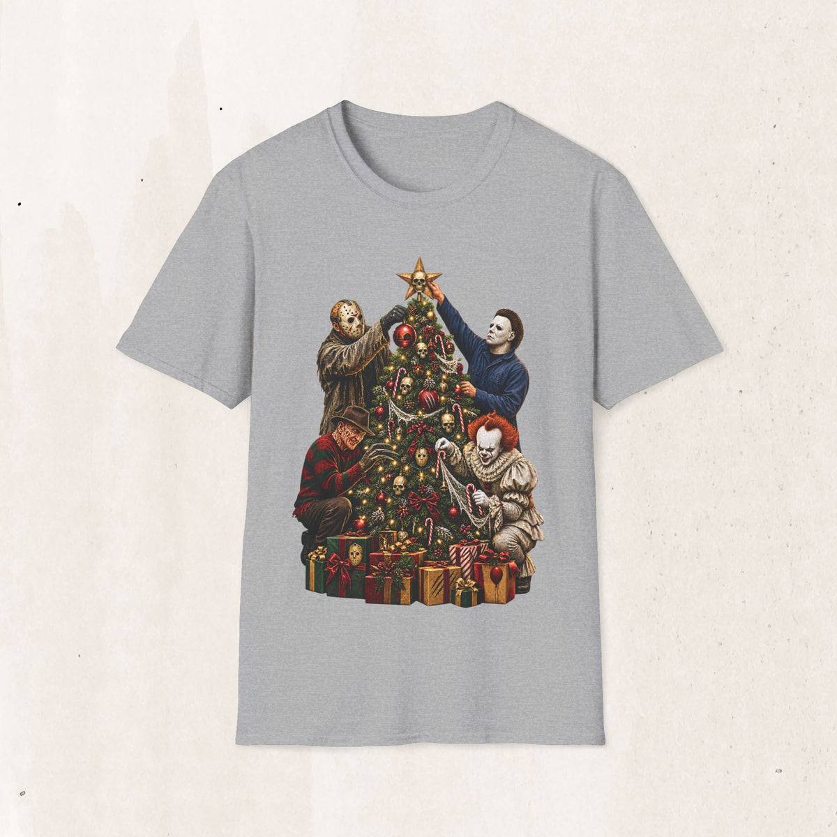 Horror Icons Christmas Tee