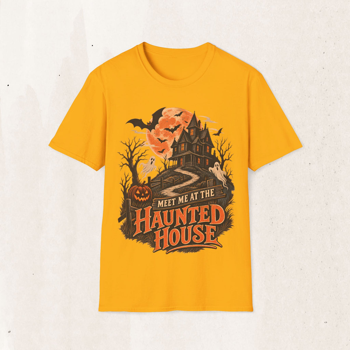 Haunted House Halloween Tee