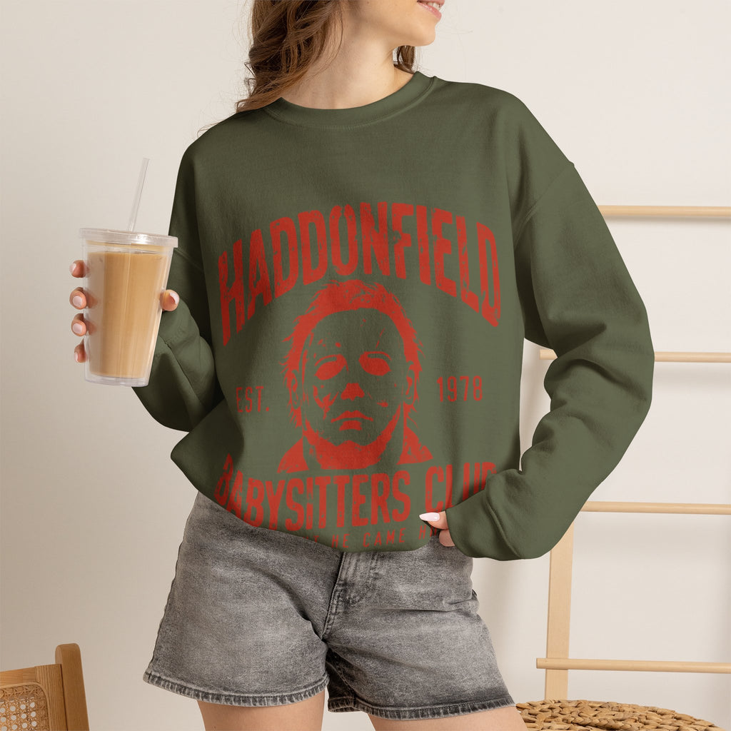 Haddonfield Babysitters Club CrewneckSweatshirt